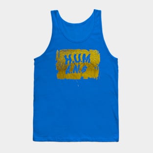 HUMANS TV T-SHIRT (GOLD) Tank Top